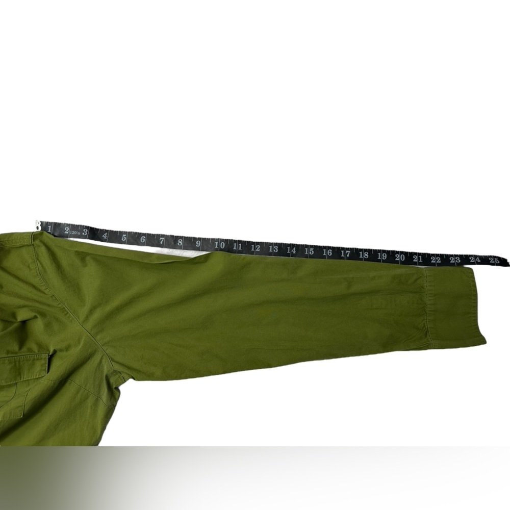 New York & Company Green Button-Up Long Sleeve Shirt Size XL - Picture 7 of 7